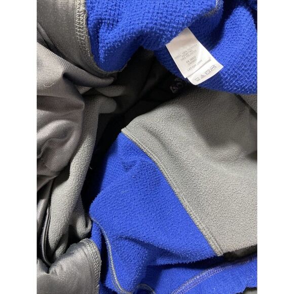 Cabelas Mens Sz XL fleece Pullovers/Sweatshirt/1/4 Zip/Blue/Jacket - Picture 5 of 6